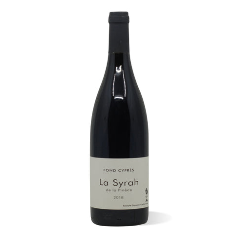 Fond Cypres VdF Syrah de la Pinede 2018