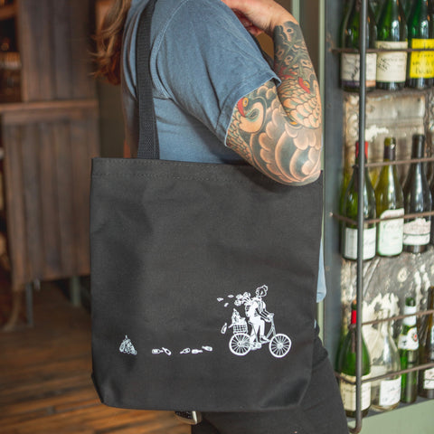 Bike Girl Tote
