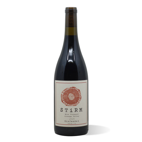 Stirm Cienega Valley Zinfandel Wirz Vineyard 2020
