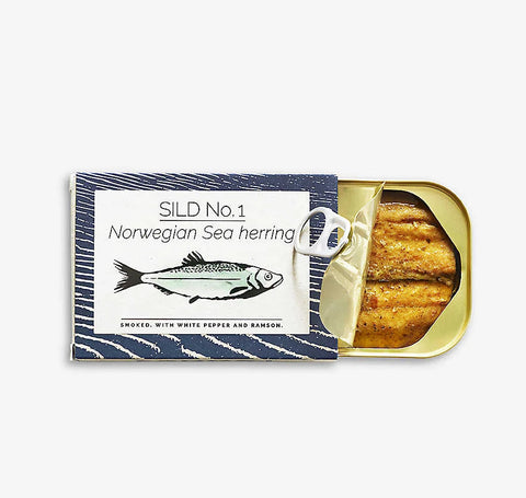 Norwegian Sea Herring Smoked White Pepper and Ramson