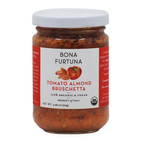 Bona Furtuna Tomato Almond Bruschetta