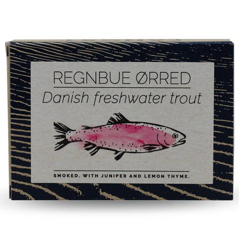 Fangst Regnbue Ørred Smoked Freshwater Trout w/ Juniper & Lemon Thyme